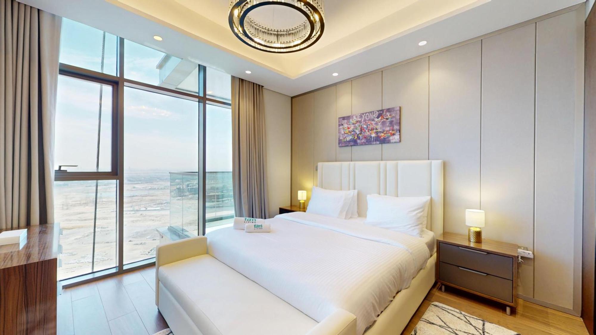 Apartment Fam Living - Nobles Tower Retreat With Stunning Meydan Views *